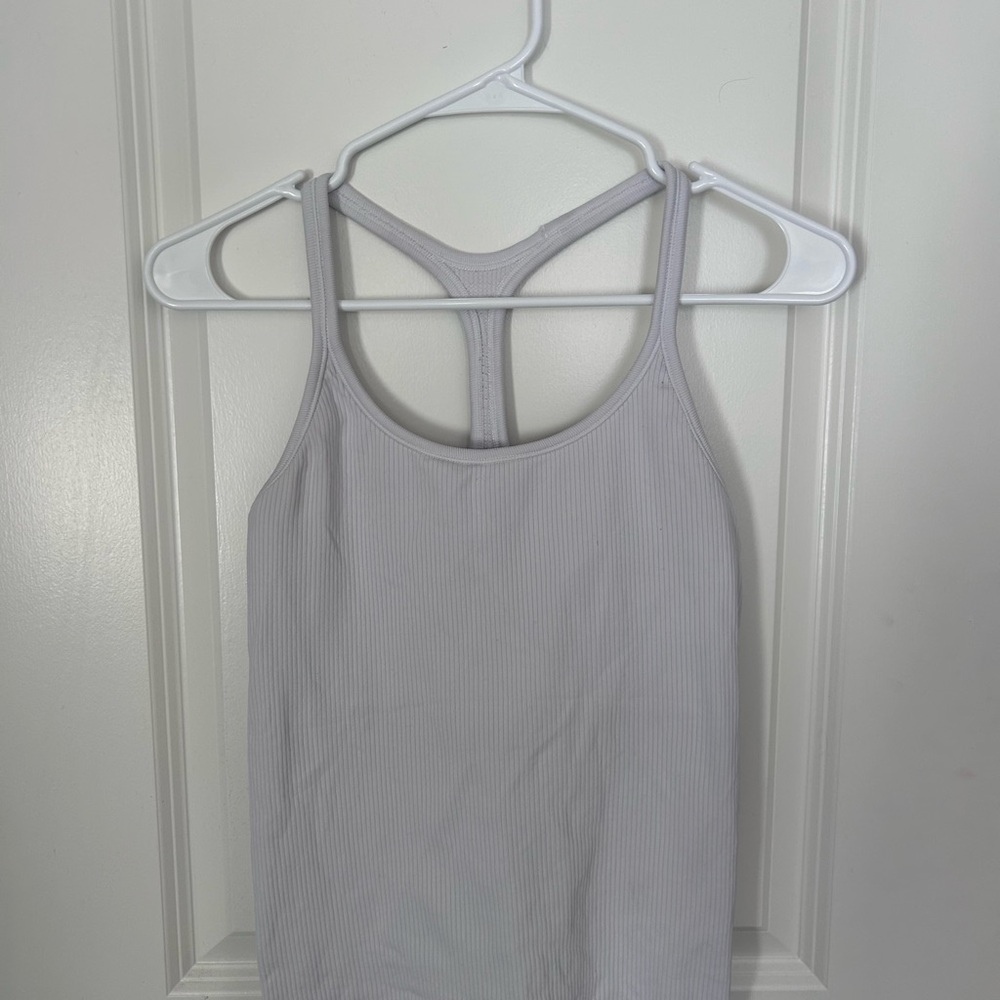 Athleta Soft Gray Tank Top